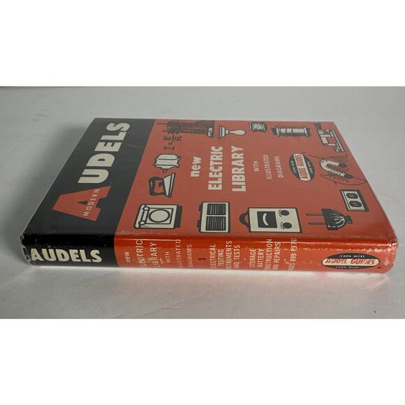 Modern Audels: New Electric Library 1965 HC/DJ Vol.3 (Illustrated) - Picture 3 of 13